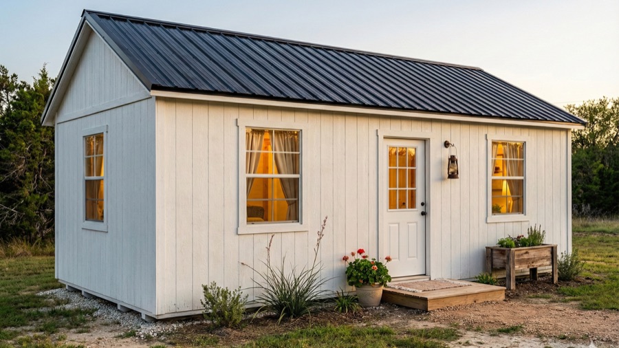 Elkhart 14x28 cabin shell